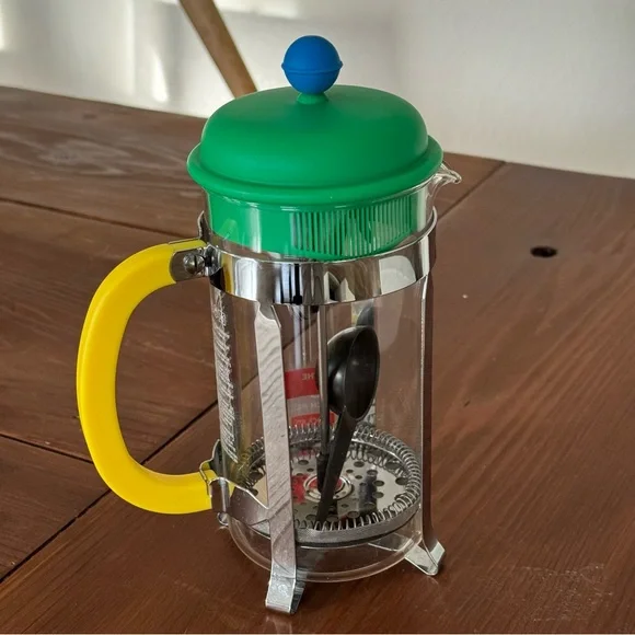 NWOT RARE Bodum Limited Edition 70 Anniversary Colorful Coffee French Press - Picture 4 of 6